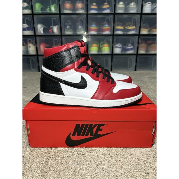 Nike Air Jordan Shoes - Nike Air Jordan 1 Retro High OG Satin Snake CD0461-601 Women's Size 11.5